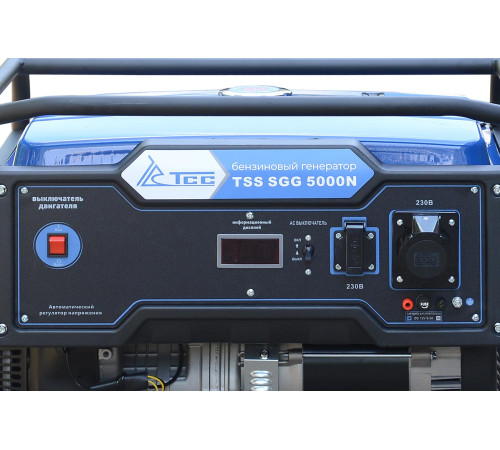 Бензогенератор TSS SGG 5000N: надежный источник энергии 5 кВт для дома и стройки