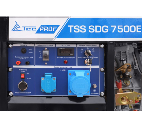 Дизель генератор TSS SDG 7500EHA: надежный источник энергии 7.5 кВт