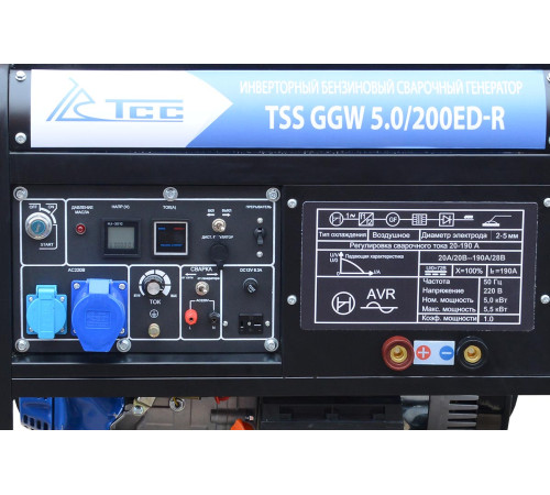 Инверторный сварочный генератор TSS GGW 5.0/200ED-R: Легкая сварка и питание приборов