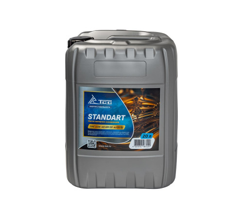 Масло моторное минеральное ТСС Стандарт SAE 15W40 CF-4 канистра 20л/Motor oil 20liter can