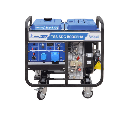 Дизель генератор TSS SDG 5000EHA: 5 кВт для автономного электроснабжения