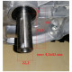 Двигатель бензиновый Loncin LC1P65FE (B type) D22.2 объем 139 куб.см 4 л.с вертикальный вал 22,2 мм