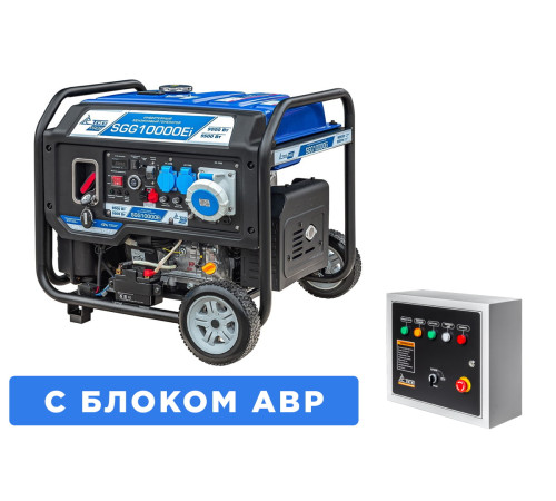 Бензогенератор ТСС SGG 10000Ei с АВР: 10 кВт для дома и стройки