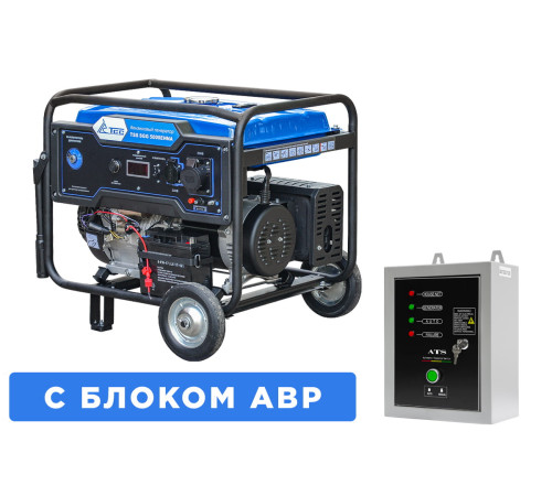 Бензогенератор TSS SGG 5000EHNA с АВР: Автономное Электропитание 5 кВт для Дома и Дачи
