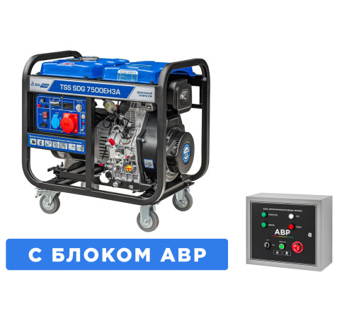 Дизель генератор TSS SDG 8000EH3A с АВР