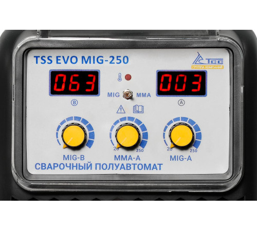 Сварочный полуавтомат TSS EVO MIG-250: надежная сварка для дома и гаража