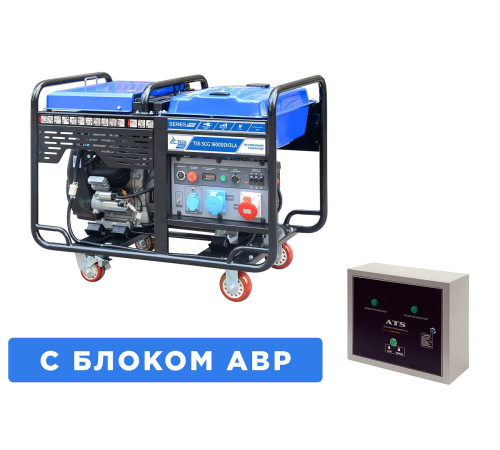 Бензогенератор TSS SGG 16000EH3LA с АВР: 16 кВт для дома и стройки