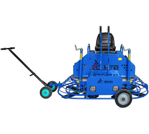 Двухроторная затирочная машина TSS DRD2000H: Мощная затирка бетона лопастями