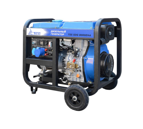 Дизель генератор TSS SDG 8000EHA в кожухе МК-2.1