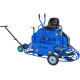 Двухроторная затирочная машина TSS DRD2000H: Мощная затирка бетона лопастями