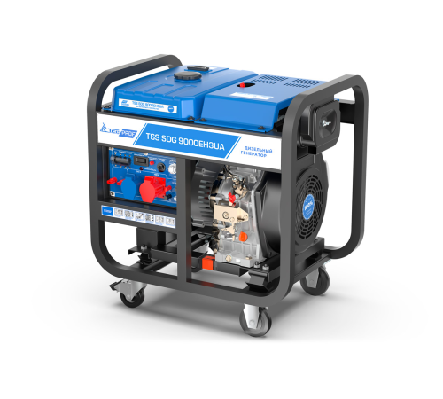 Дизель генератор TSS SDG 9000EH3UA: надежное электроснабжение 7.5 кВт