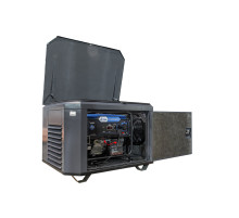 Бензогенератор 6 кВт TSS SGG 6000EHNA в кожухе МК-1.1