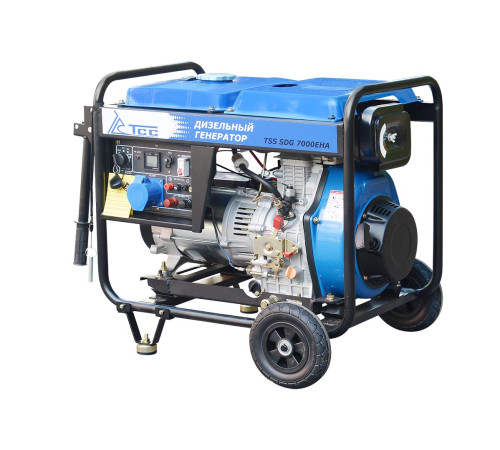Дизель генератор TSS SDG 7000EHA  в кожухе МК-2.1