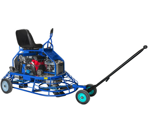 Двухроторная затирочная машина TSS DRD2000H: Мощная затирка бетона лопастями