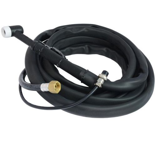 Горелка сварочная TIG WP-17 с газовым охлаждением (2-pin, 4м) — надежный инструмент для точной сварки