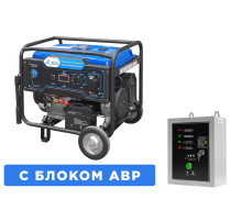 Бензогенератор 6 кВт TSS SGG 6000EHNA Duplex с АВР