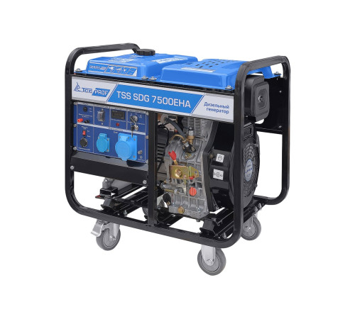 Дизель генератор TSS SDG 7500EHA: надежный источник энергии 7.5 кВт