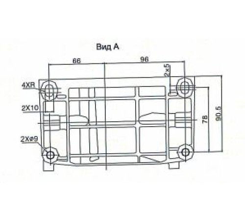 Двигатель бензиновый TSS KM210C (Q-тип, Ø 19,05 mm)