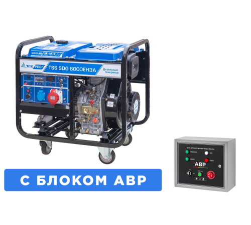 Дизель генератор TSS SDG 6000EH3A с АВР