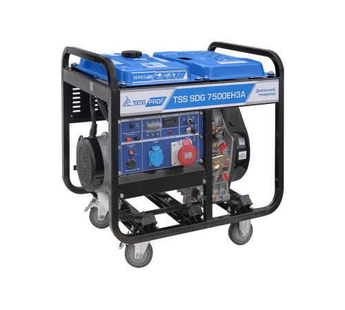 Дизель генератор TSS SDG 7500EH3A: надежный источник энергии 7.5 кВт