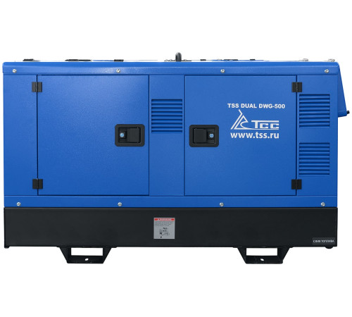 Двухпостовой дизельный сварочный генератор TSS DUAL DWG-500: сварка и питание 380/220В