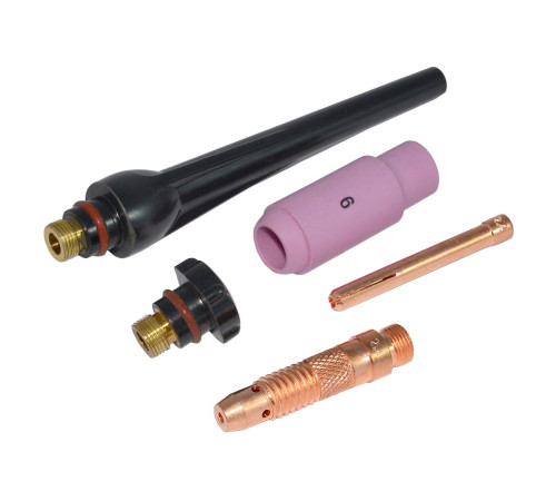 Горелка сварочная TIG WP-17 с газовым охлаждением (2-pin, 4м) — надежный инструмент для точной сварки