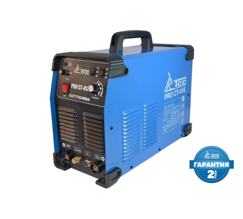 Многофункциональный сварочный аппарат TSS PRO CT-416: сварка MMA, TIG, аргоном