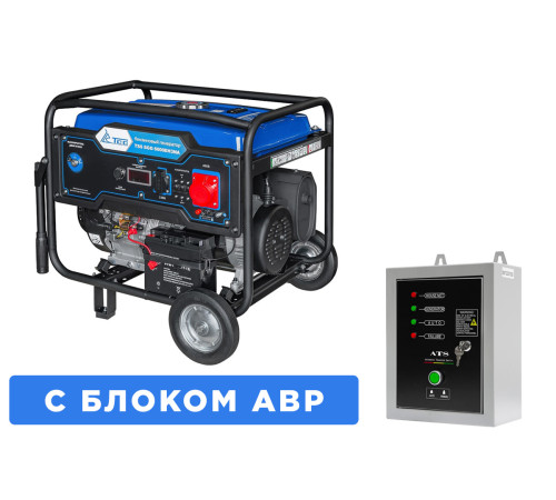 Бензогенератор 6 кВт с АВР TSS SGG 6000EH3NA — Автоматическое резервное питание для дома