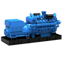 Газопоршневая электростанция TSS Yuchai-1000