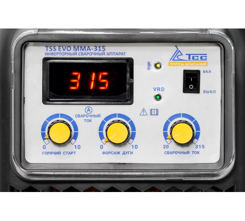 Сварочный инвертор TSS EVO MMA-315: профессиональная сварка для дома и гаража