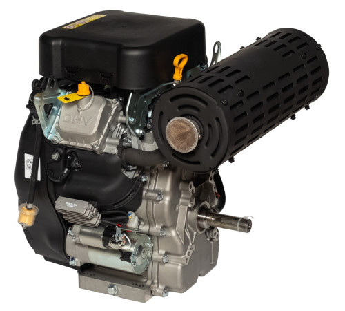 Двигатель бензиновый Loncin LC2V90FD (E type, Цилиндрический D28.575мм; 20А)