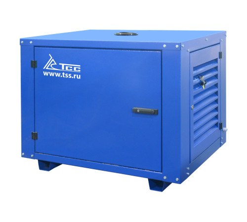 Бензогенератор TSS SGG 12000EH3LA в кожухе МК-2.1: Мощность 12 кВт для дома и стройки