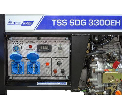 Дизель генератор TSS SDG 3300EH — надежный источник питания 3.3 кВт
